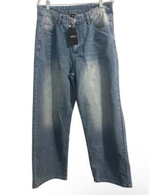 NVFelix High Waisted Wide Leg Denim Jeans - NWT